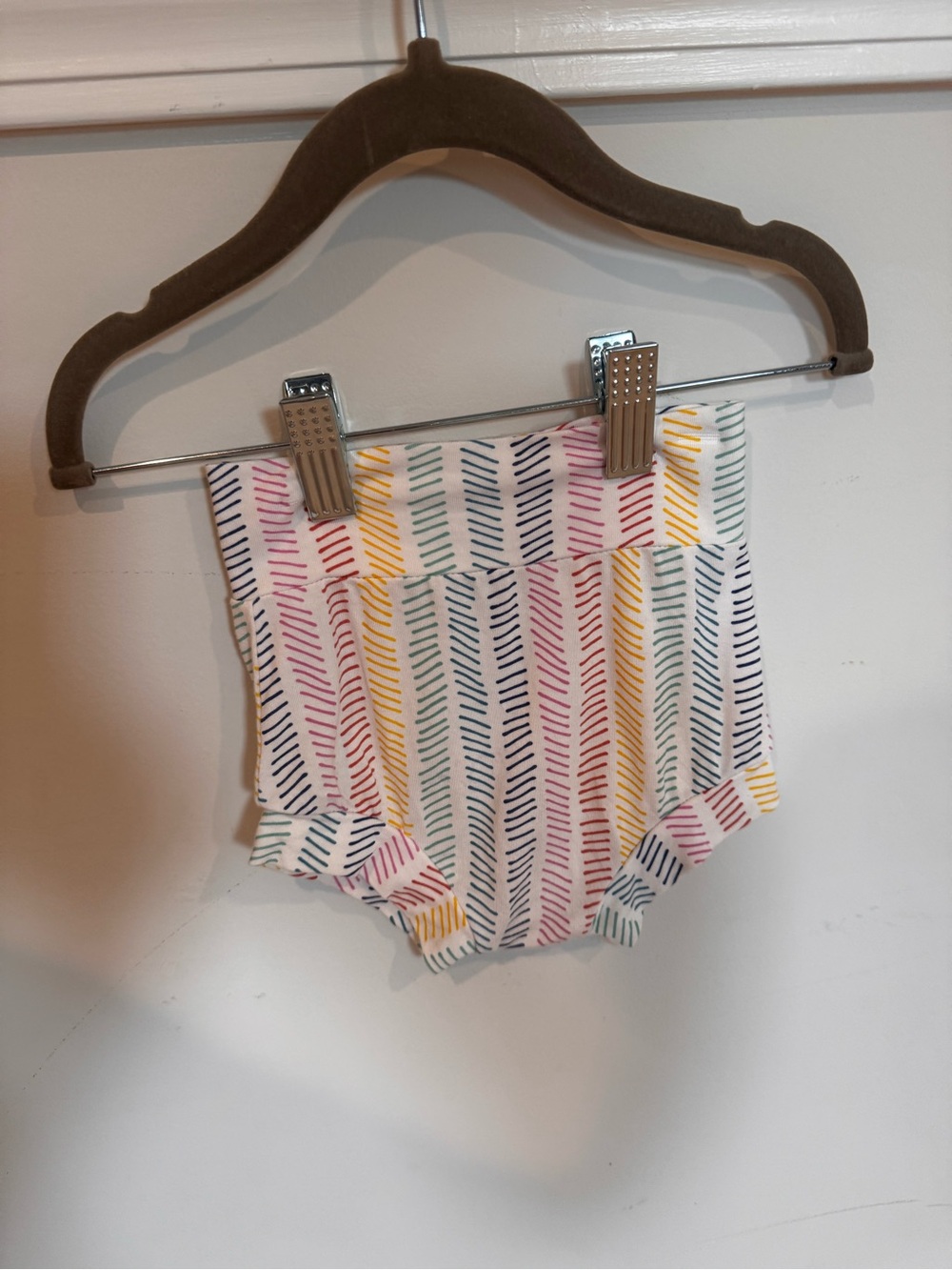 Kids High-Waist Bloomers in Multi-Color Stripe